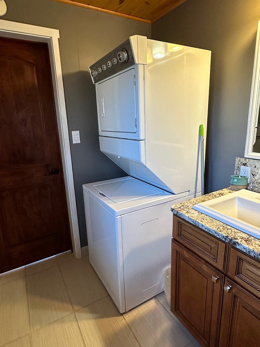 Washing machine and Dryer is part of the unit.