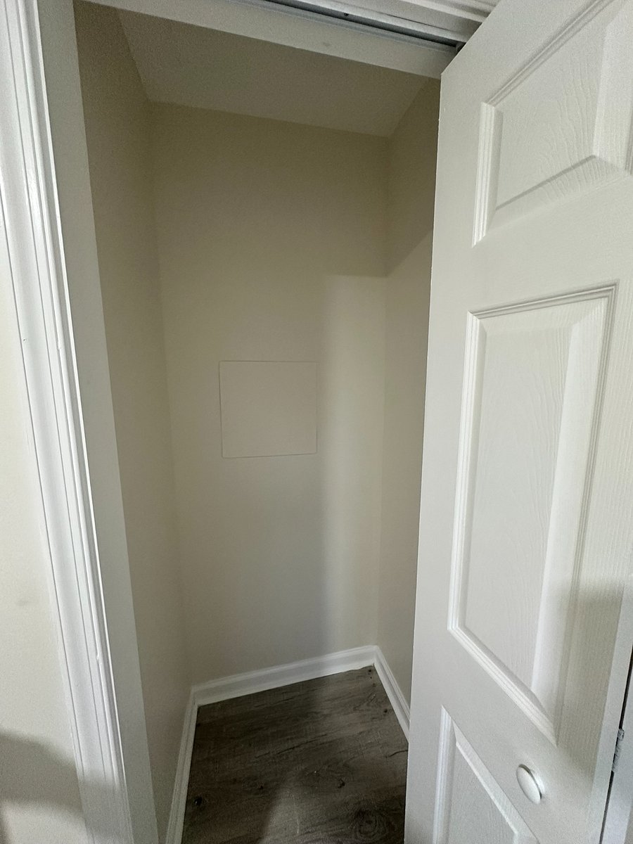 Hallway coat closet