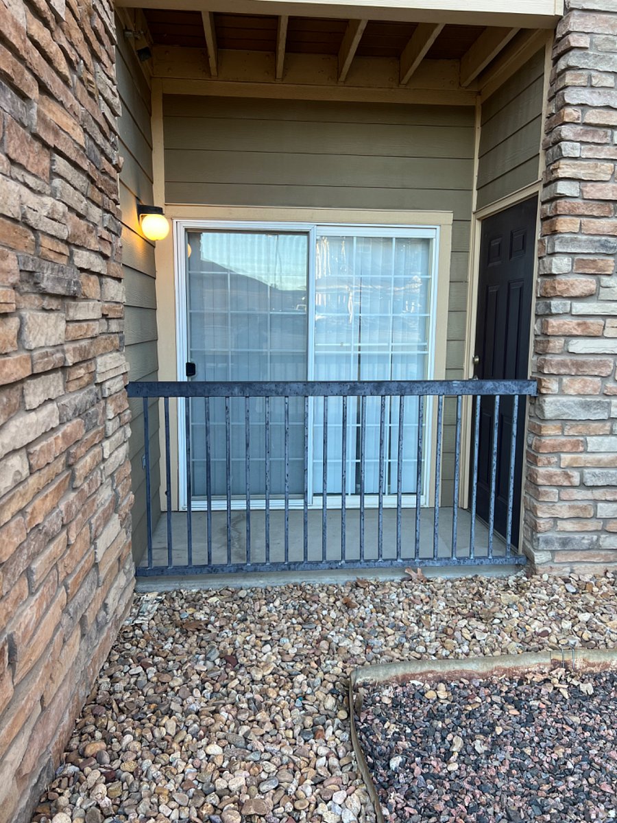 Patio out side, Master Bedroom