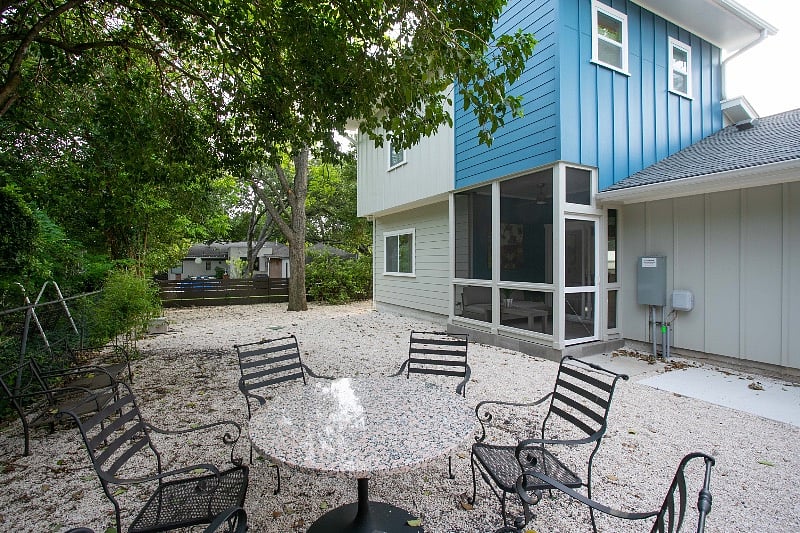 Your own private fenced backyard space