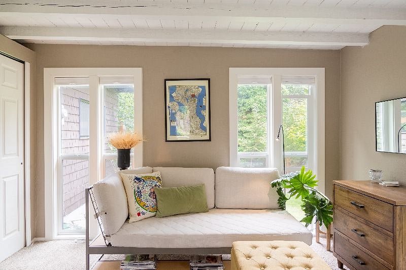 Reading Nook with View of Gardens 