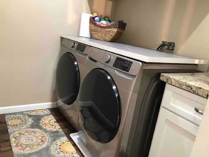 Fully stockton laundry room. 
