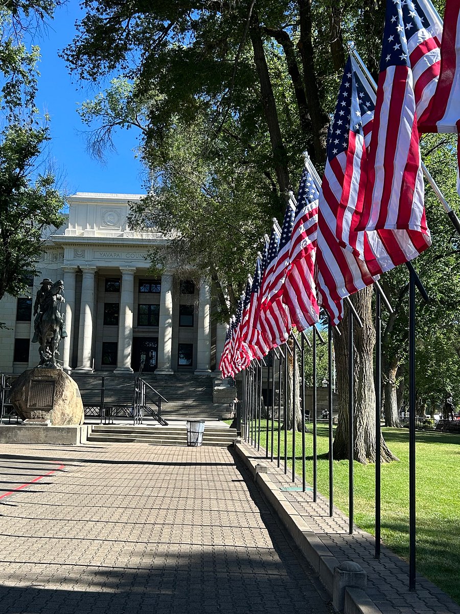Our beautiful downtown Courtyard is the center of fun, events, music and just a great place to visit in our "Hallmark" town of Prescott, AZ! It's a lovely place to live!