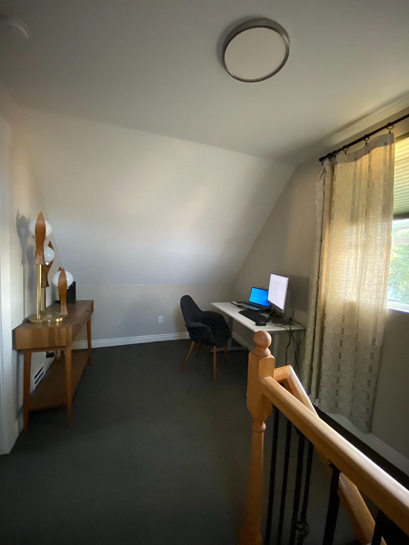 Upstairs office/loft