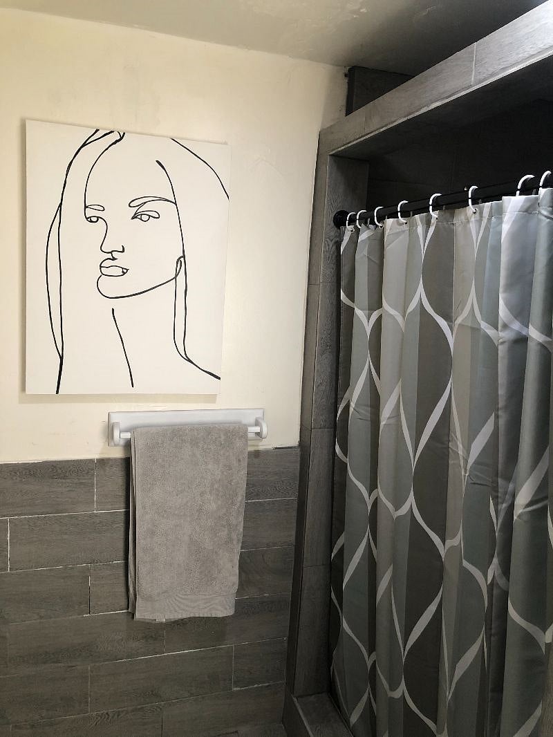 Newly renovated bathroom