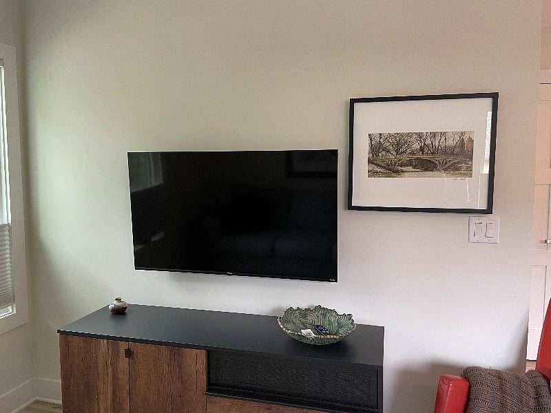 Our TV includes Amazon Prime, HBO max, Netflix, Apple+, and Hulu.