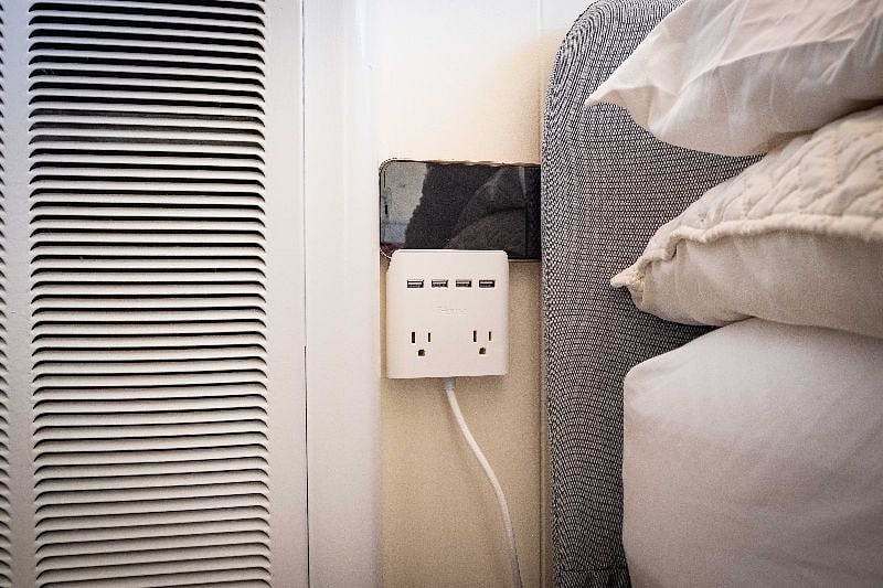 Charging station.