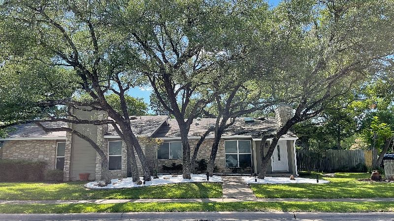 Our newly renovated front yard