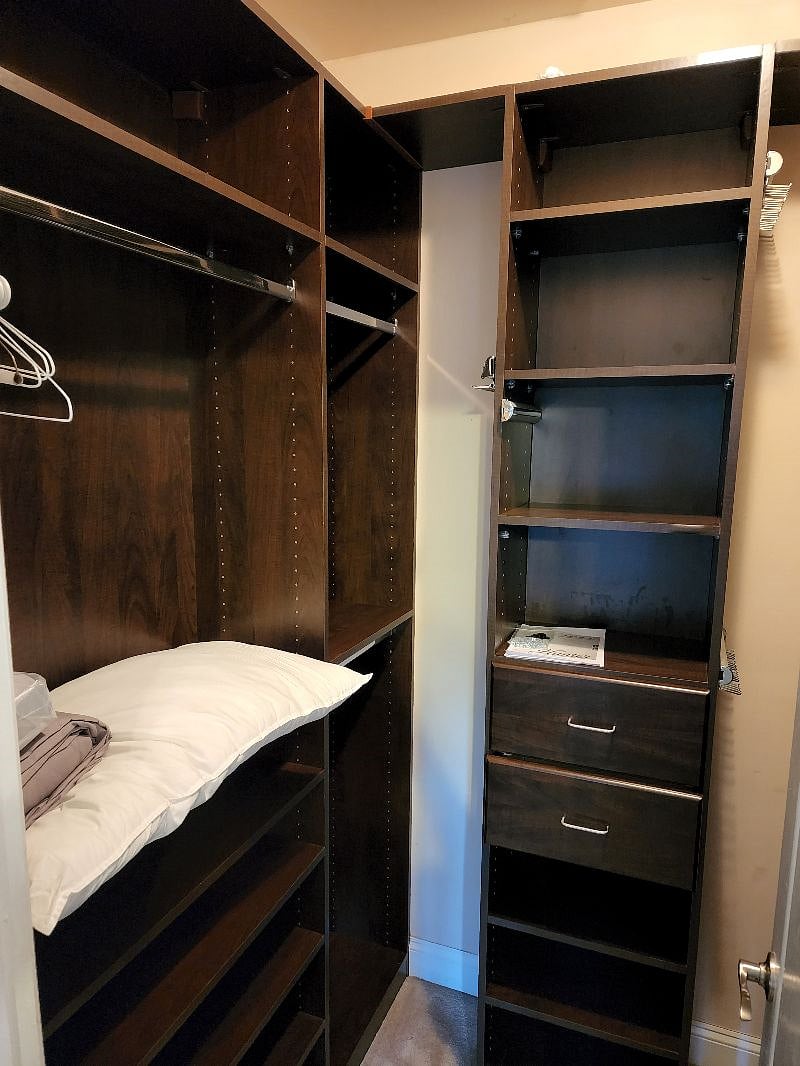 Master closet