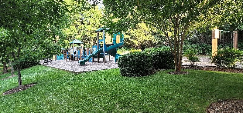 Across the  street playground/park