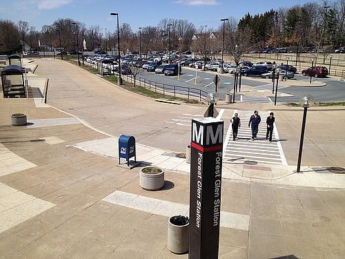 3 blocks away -hop on Metro to go to Washington DC