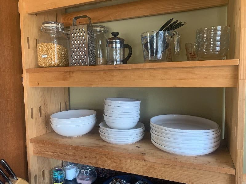 Dishes and silverware