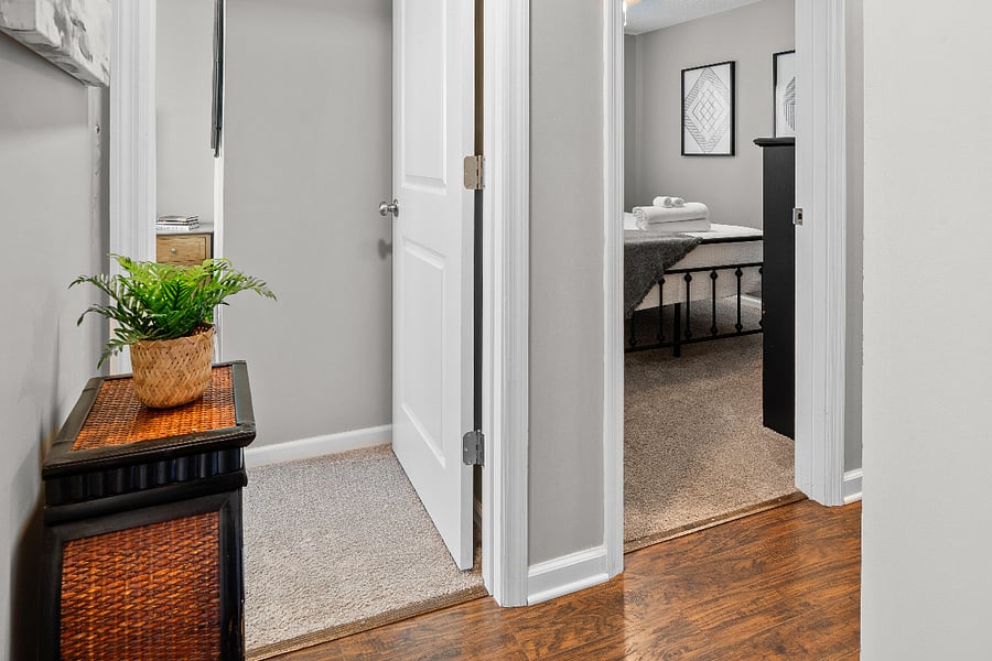 Hallway into Guest Bedroom 2 & 3