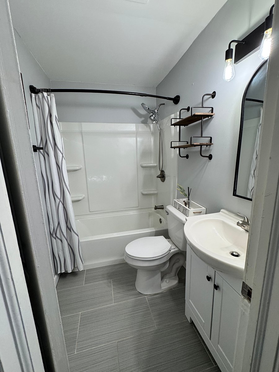 Shared bathroom