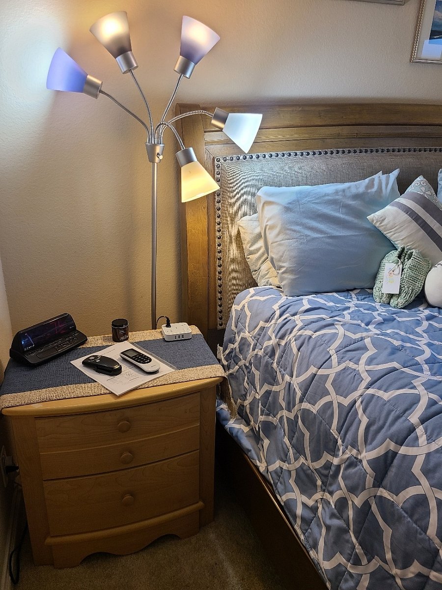Remotes for the overhead fan and private mini-split