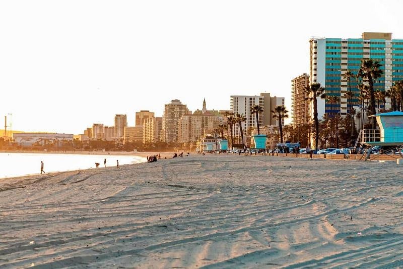 Beach is less than 1 mile away.