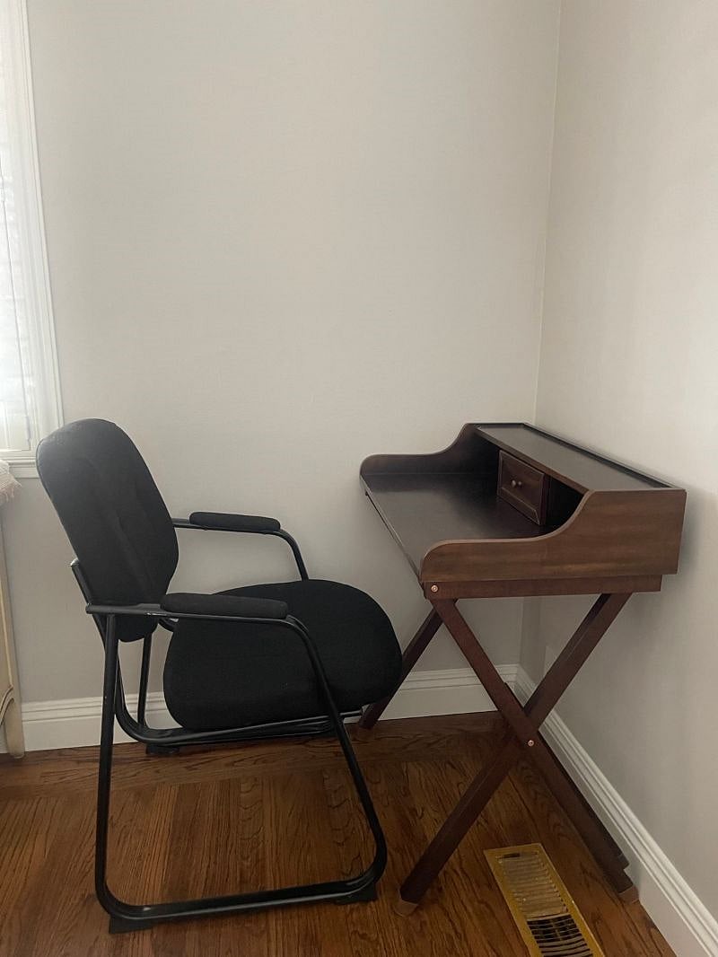 Study desk in the bedroom