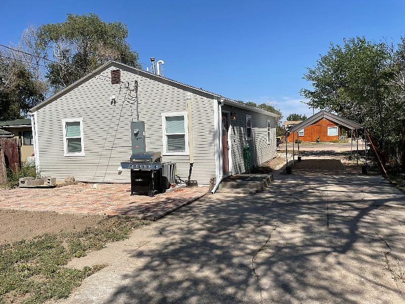 Rear of house.