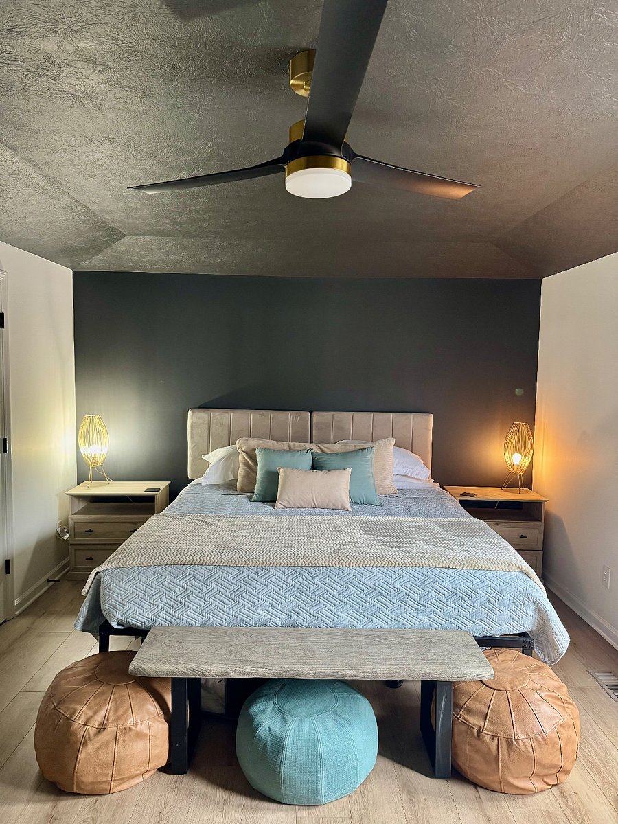 king bed