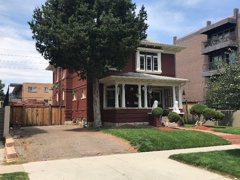 Private driveway for off street parking