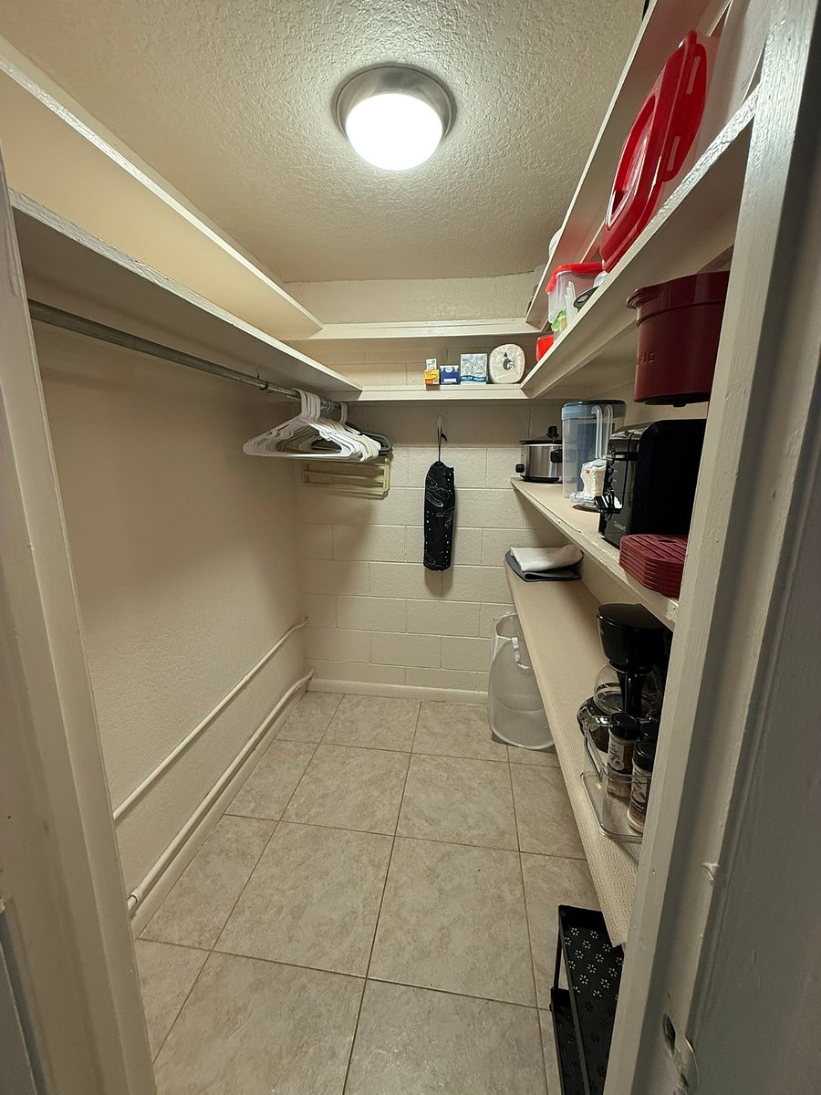 Closet with lots of storage