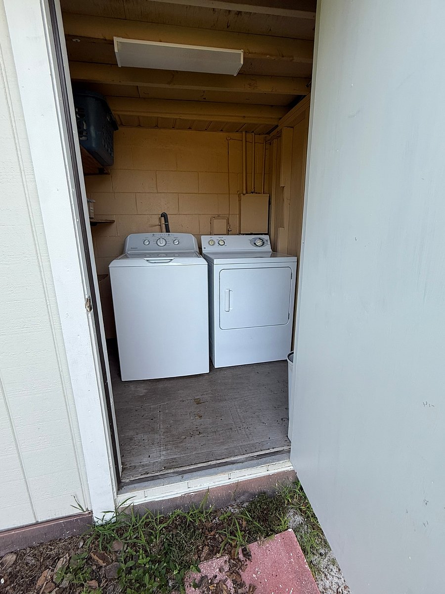 Your own private washer and dryer