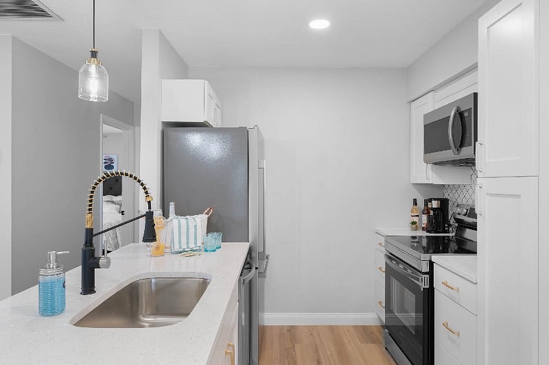Includes a fully equipped kitchen