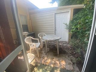 Space out back to catch a few rays and enjoy the outdoors.
