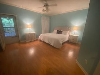 Massive master bedroom.