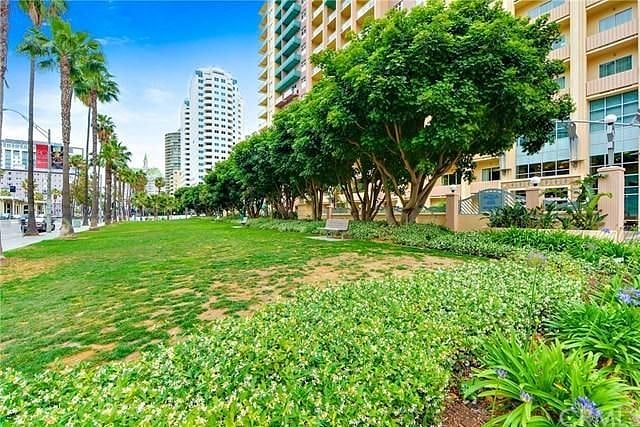 Condo front area is a small park, great for pets.