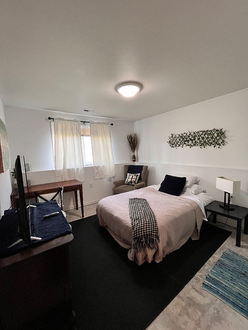 Suite 3 (curtains are updated to blackout) $900