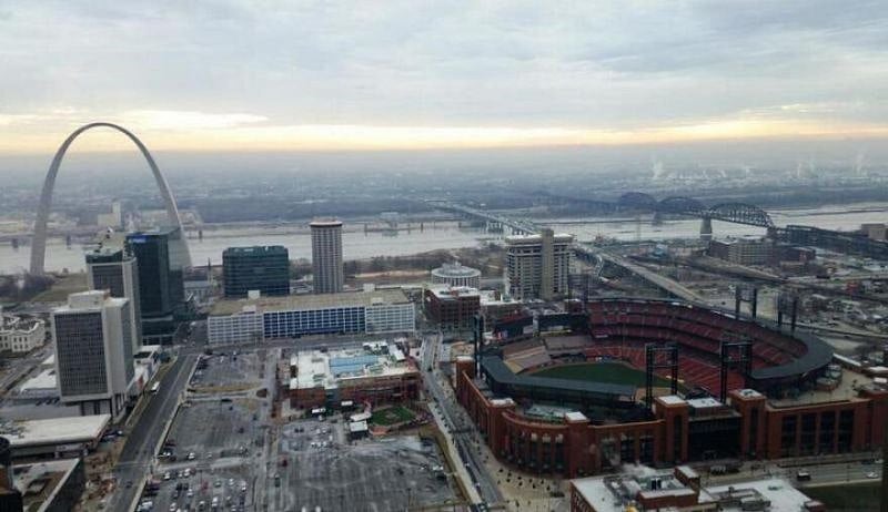 Downtown birds eye view