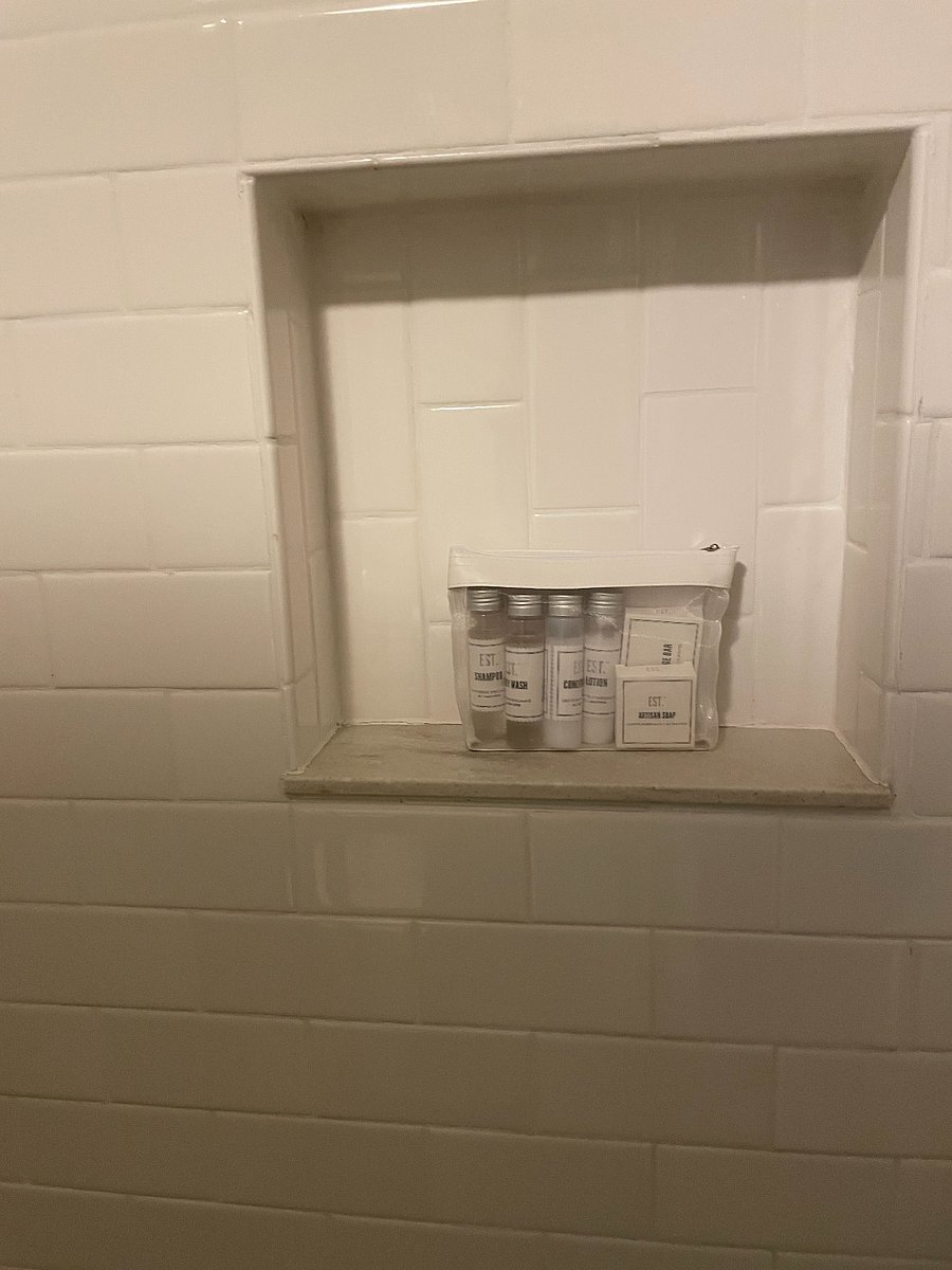 subway tiled shower