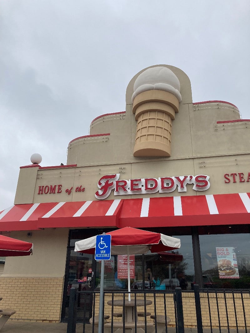Founded in Wichita, be sure to visit the original Freddy's