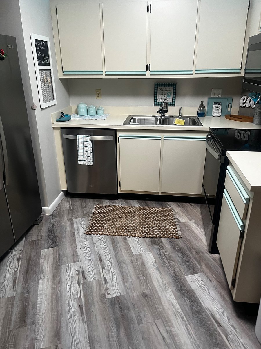 Brand new stainless steel appliances