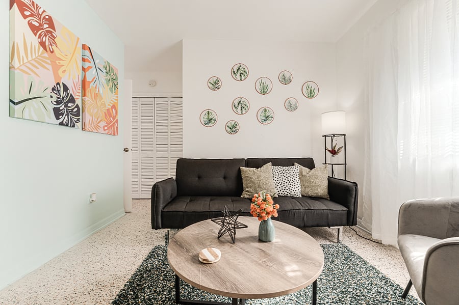 Living room area