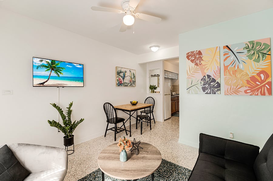 Living room area