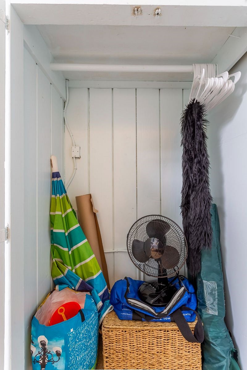 Roomy closet to store all your belongings