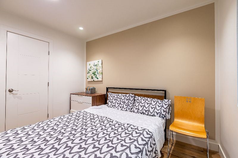 Dresser and Closet. Water-proof, dustmite-proof encasement for mattress.
