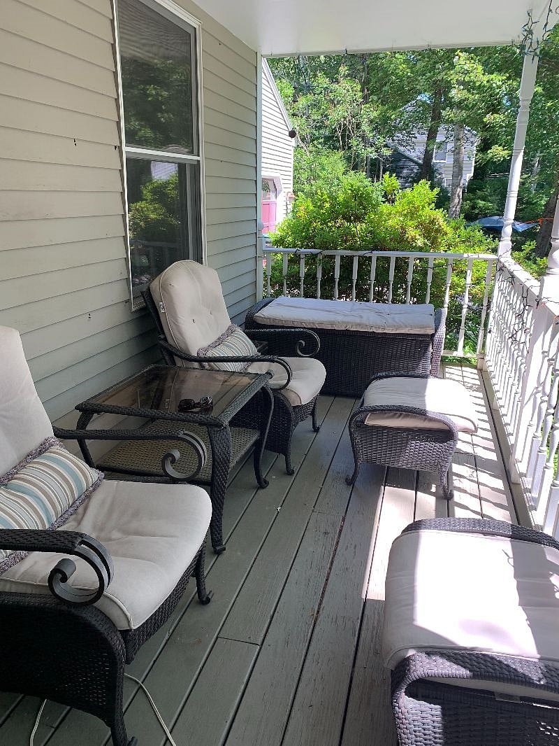 Front porch seating