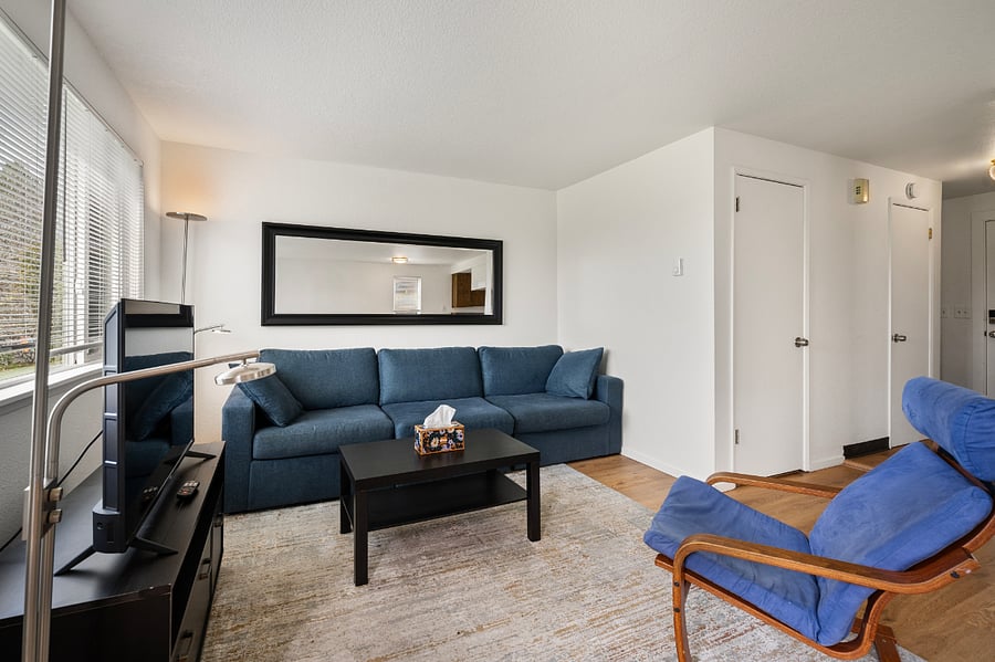 Living room with wifi and television with Netflix.