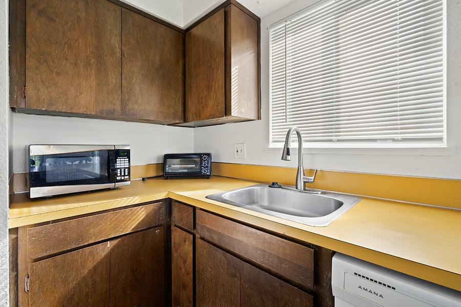 Kitchen view.
