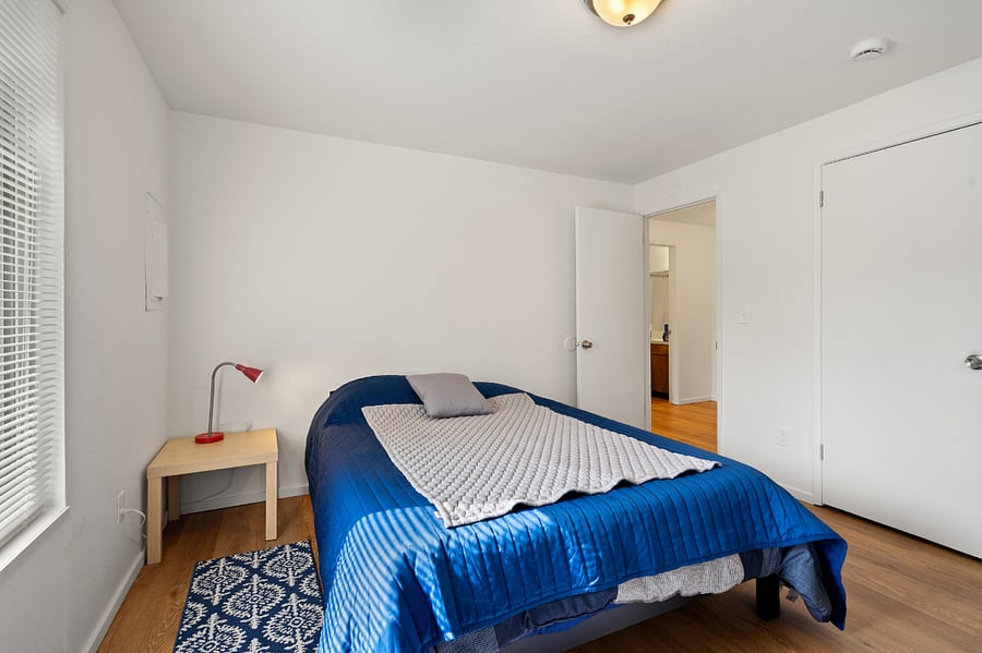 Bedroom #2 with full bed.