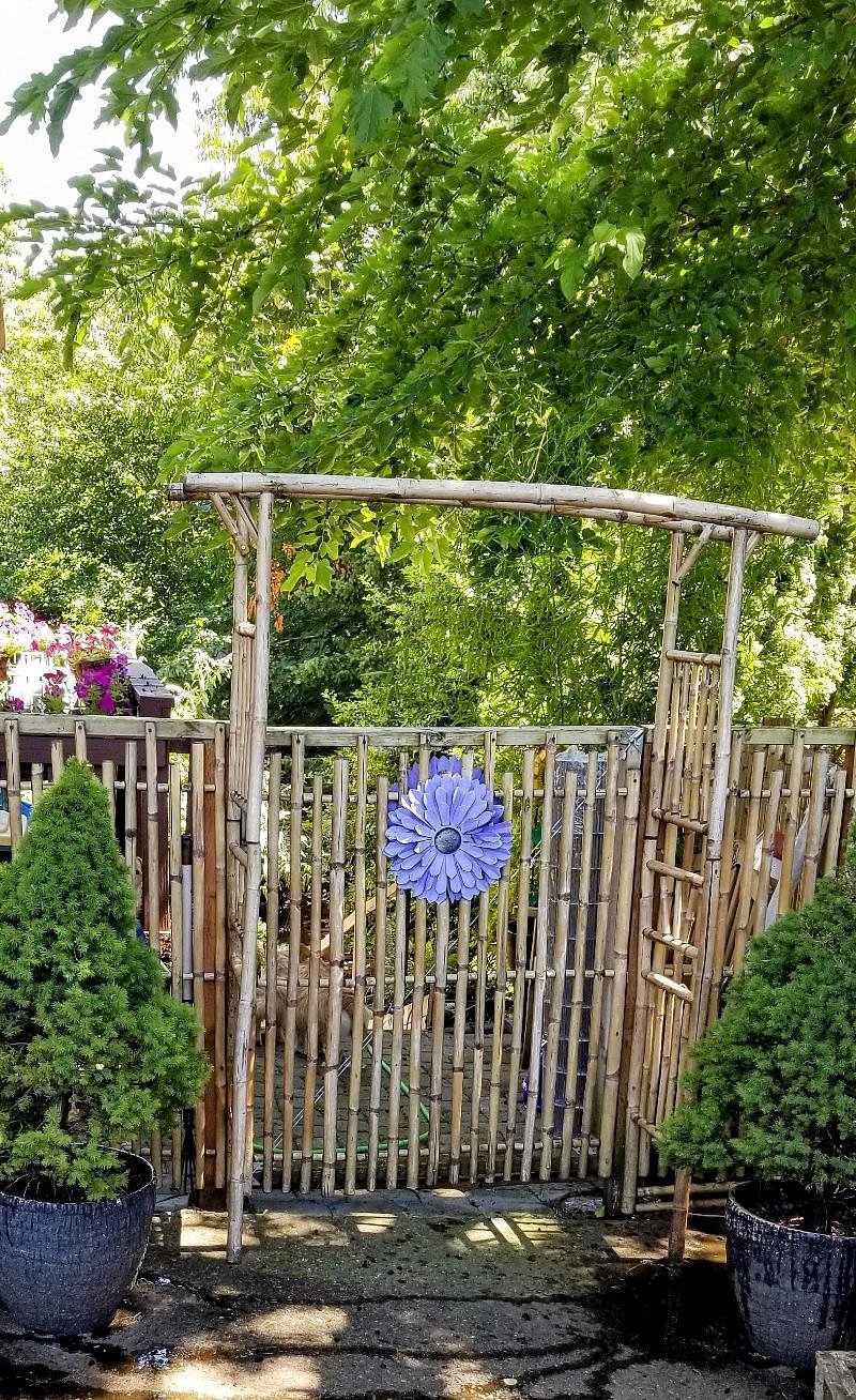 Entrance gate to a Private Place called Home.