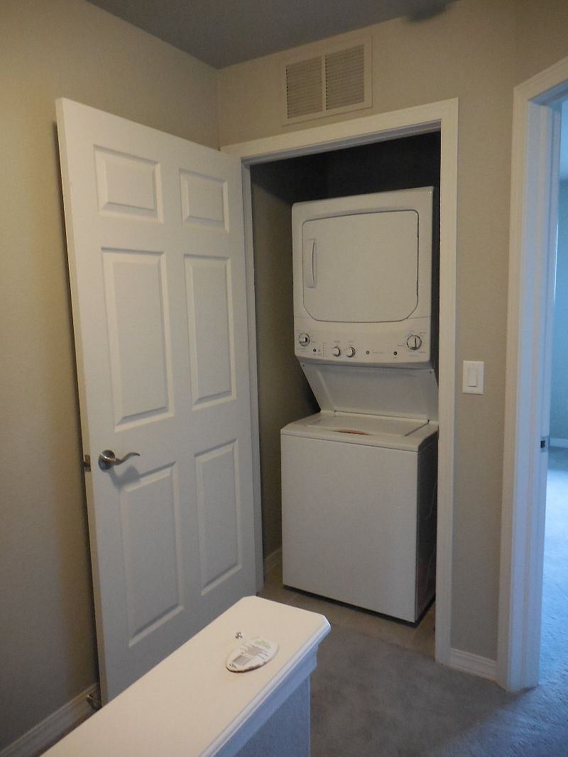 Upstairs laundry.
