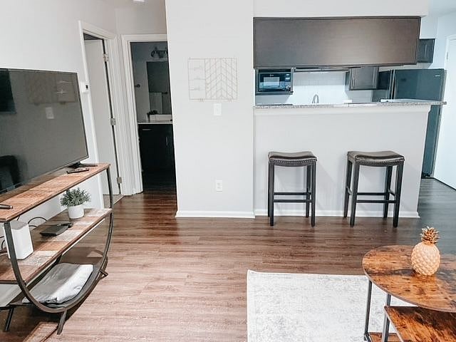 Living room - TV and Bar view.