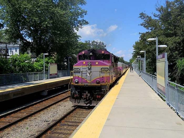 Talbot Ave commuter rail, easy 10 min walk. Takes you South Station which is located in the downtown area of the city. Very convenient commute to those working at Tufts Medical Center. Can also transfer to the Red Line that takes you to MGH. 