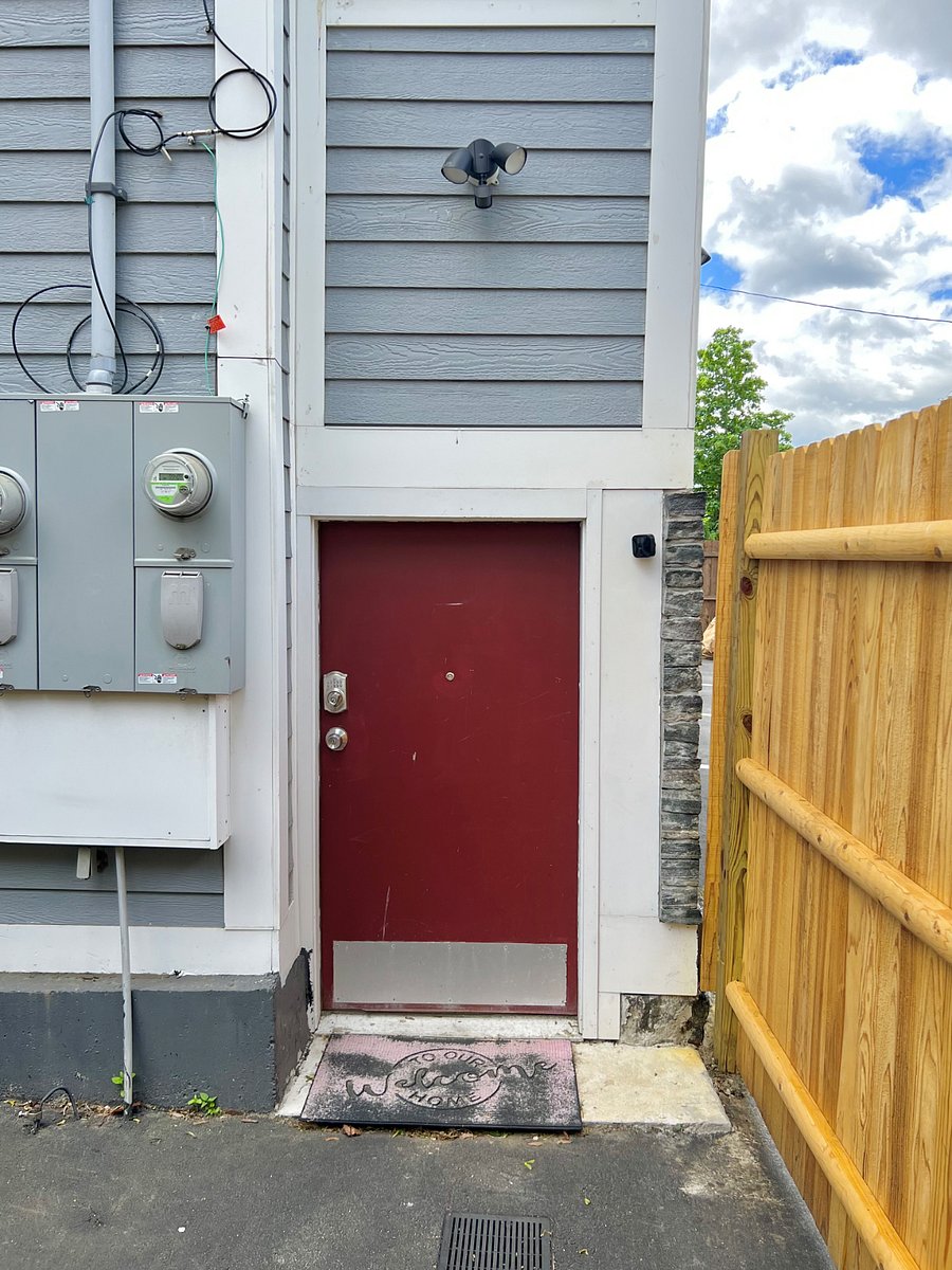 Private entrance to your apartment