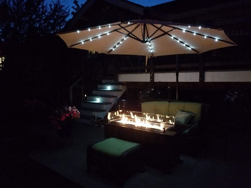 Night on the patio
