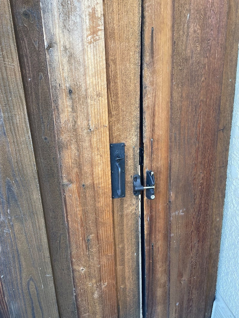Private entrance